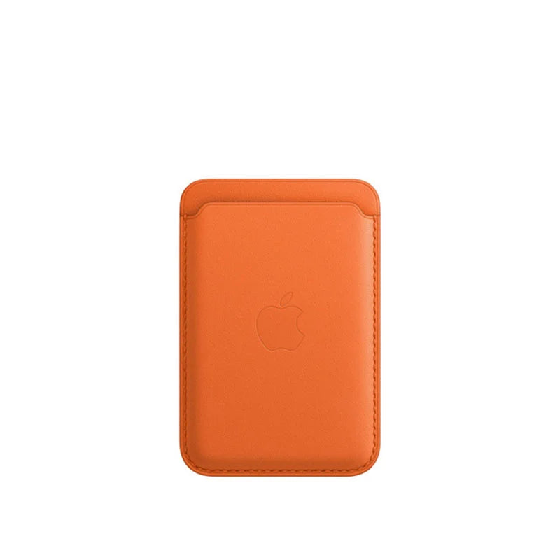 Original Leather Magsafe Wallet Magnetic Card Holder Case for Iphone 15 14 12 11 13 16 17 Pro Max Cases Cover Accessories