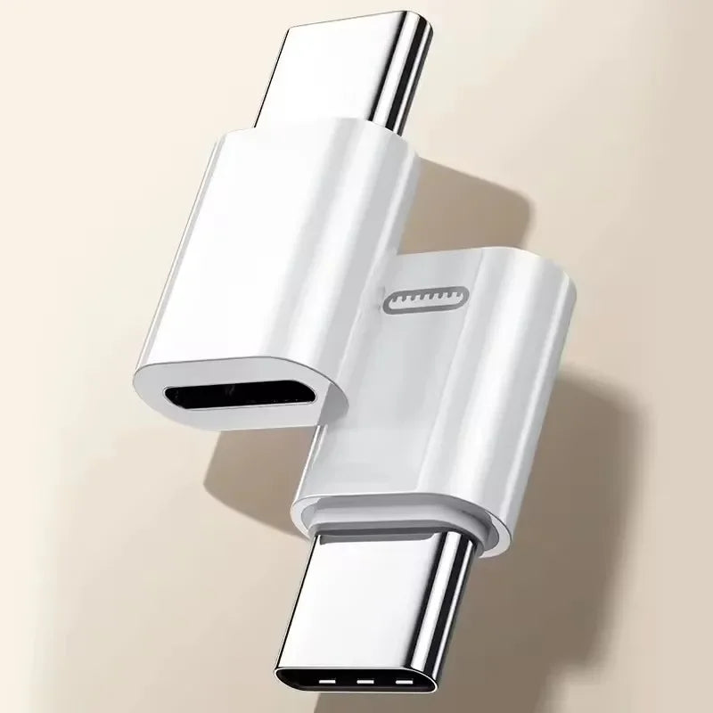 IOS to USB C Fast Charging Adaptador Lightnning to Type C Adapter USB C Data Transfer Converter for Iphone 16 15 Samsung Google
