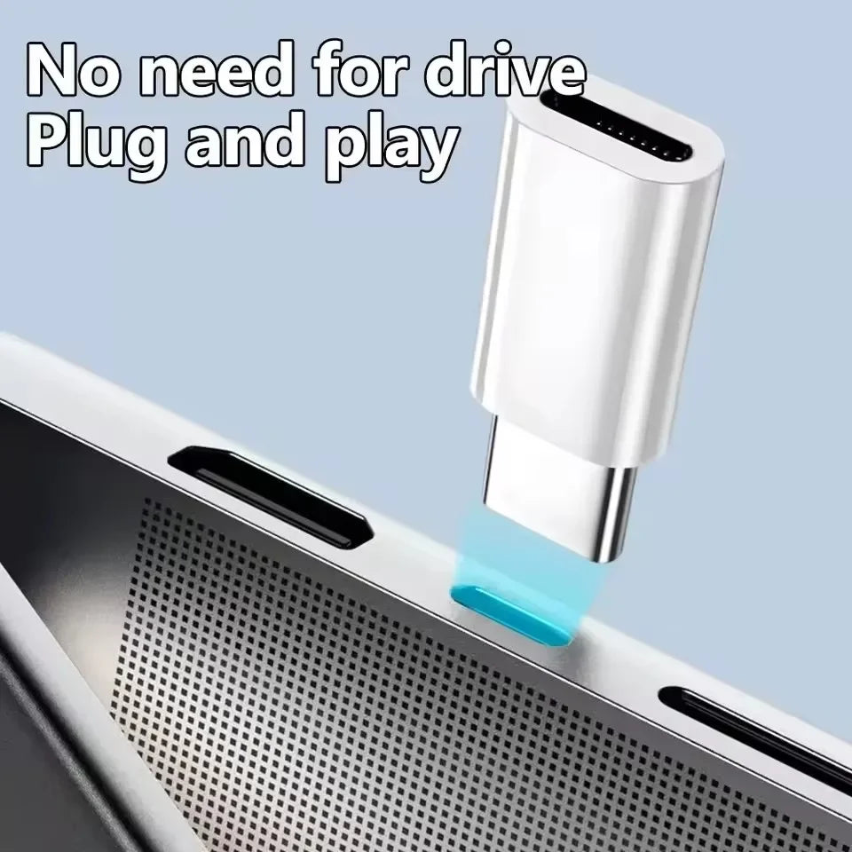 IOS to USB C Fast Charging Adaptador Lightnning to Type C Adapter USB C Data Transfer Converter for Iphone 16 15 Samsung Google