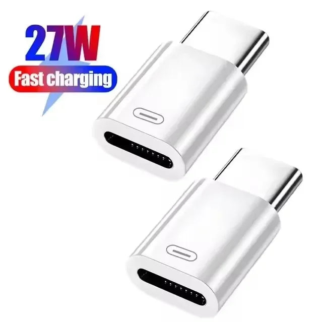 IOS to USB C Fast Charging Adaptador Lightnning to Type C Adapter USB C Data Transfer Converter for Iphone 16 15 Samsung Google