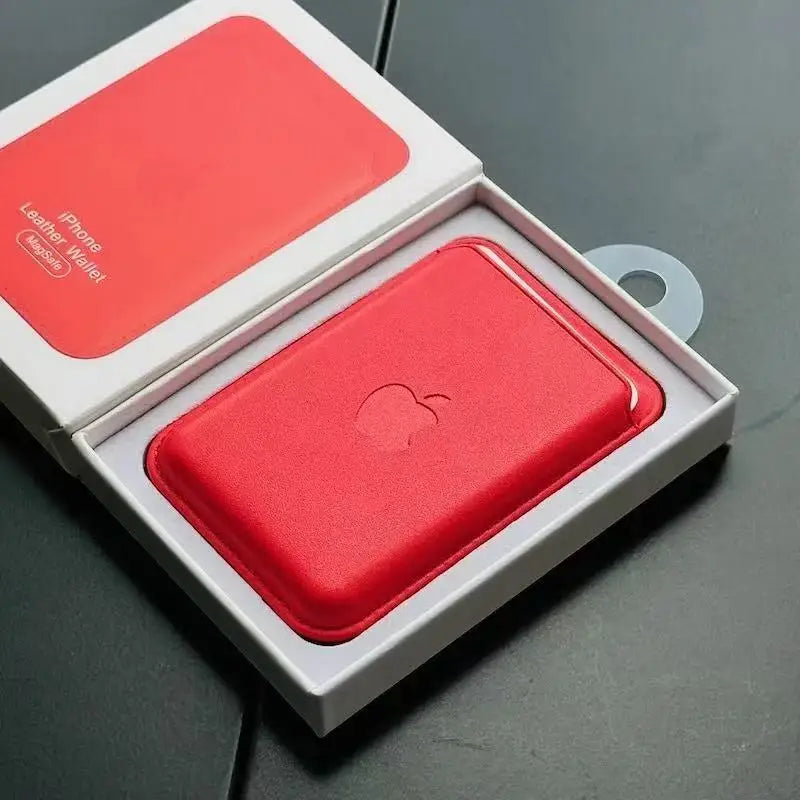 Original Leather Magsafe Wallet Magnetic Card Holder Case for Iphone 15 14 12 11 13 16 17 Pro Max Cases Cover Accessories