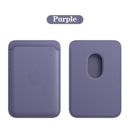Original  Leather Magsafe Wallet Magnetic Card Holder Case for Iphone 15 14 12 11 13 16 17 Pro Max Cases Cover Accessories