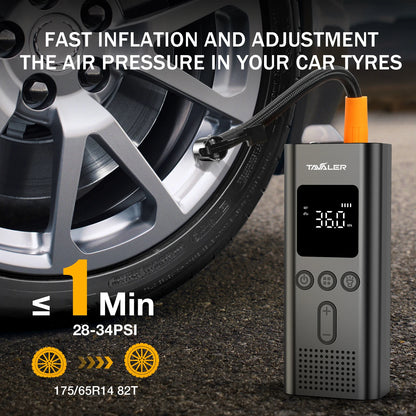 Wireless Air Pump 150Psi Portable Electric Tire Inflator for Car Bicycle Motorcycle Air Compressor Injector Bike Accessories